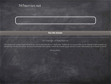 Tablet Screenshot of 365movies.net